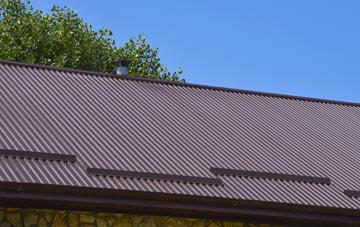 typical Heathercombe corrugated roof uses